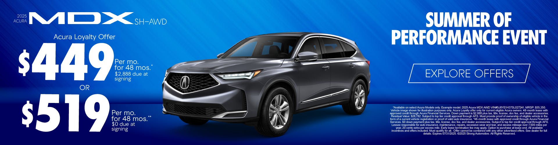 JUL – MDX