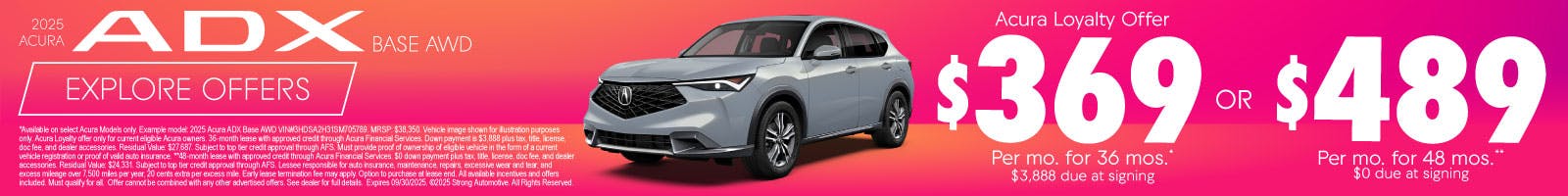 ADX | Acura of Bedford Hills