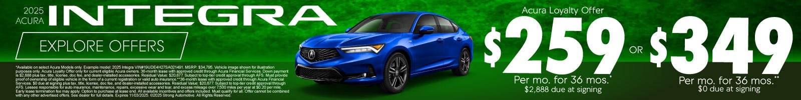 INTEGRA | Acura of Bedford Hills