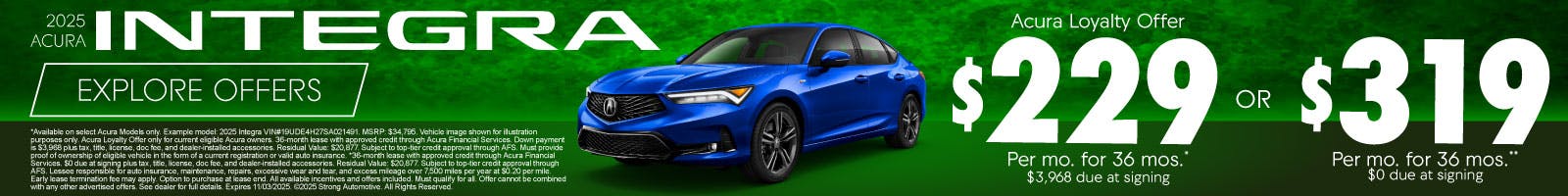 INTEGRA | Acura of Bedford Hills