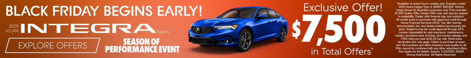 Integra Type S | Acura of Bedford Hills