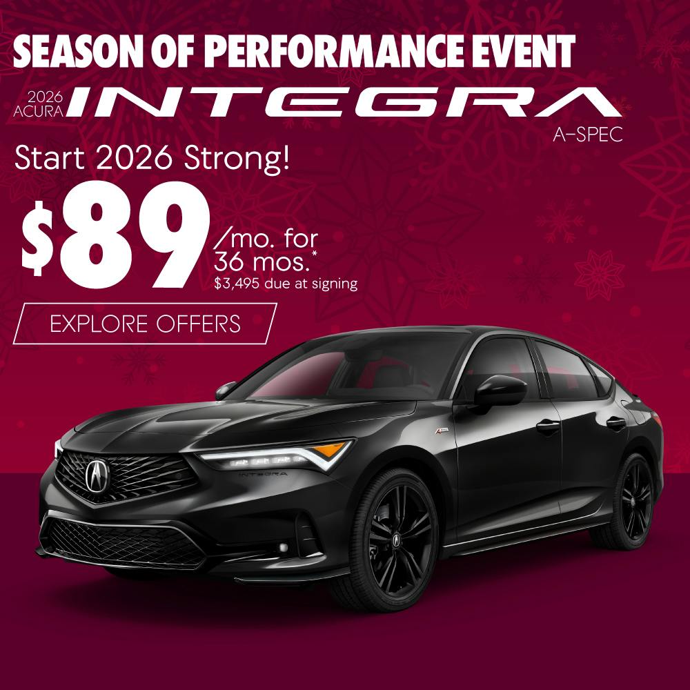 INTEGRA ASpec | Acura of Bedford Hills