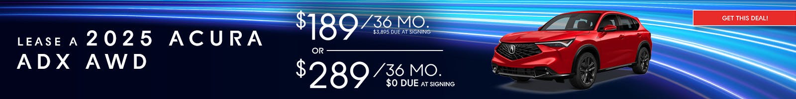 2025 ACURA ADX AWD