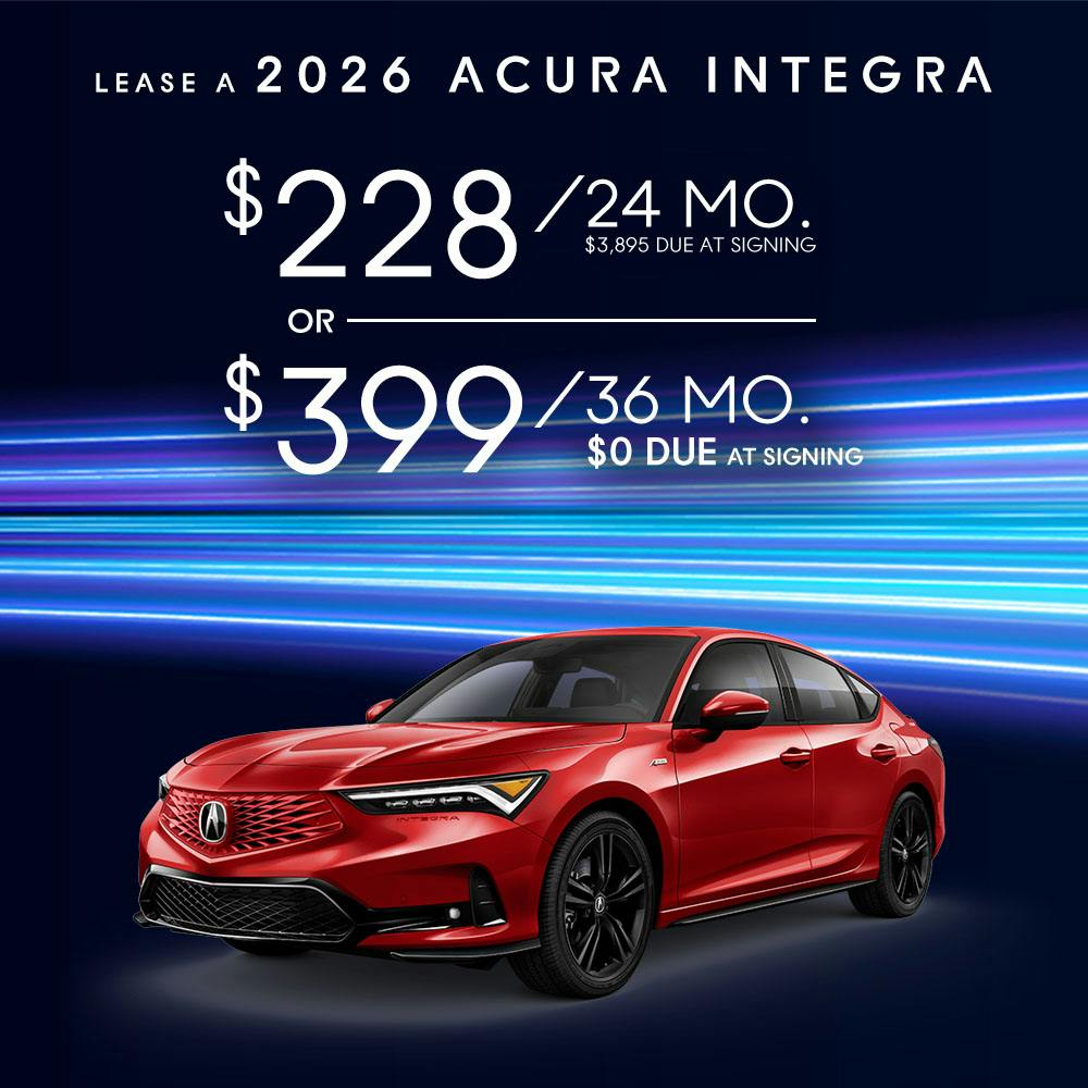 2026 ACURA INTEGRA