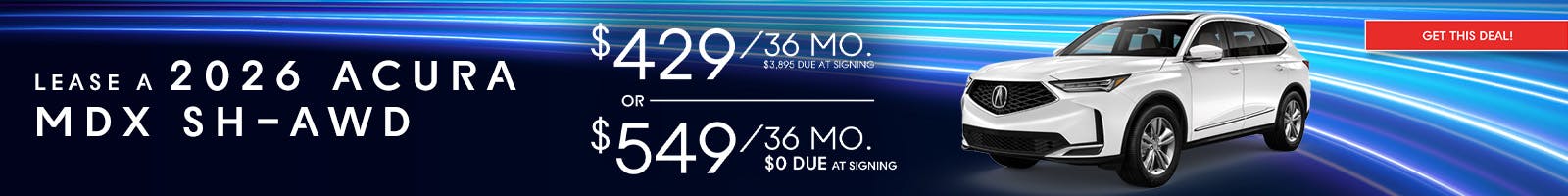 2026 ACURA MDX SH-AWD