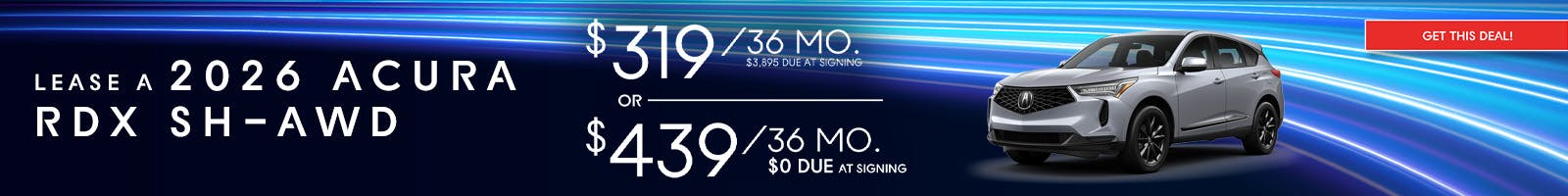 2026 ACURA RDX SH-AWD