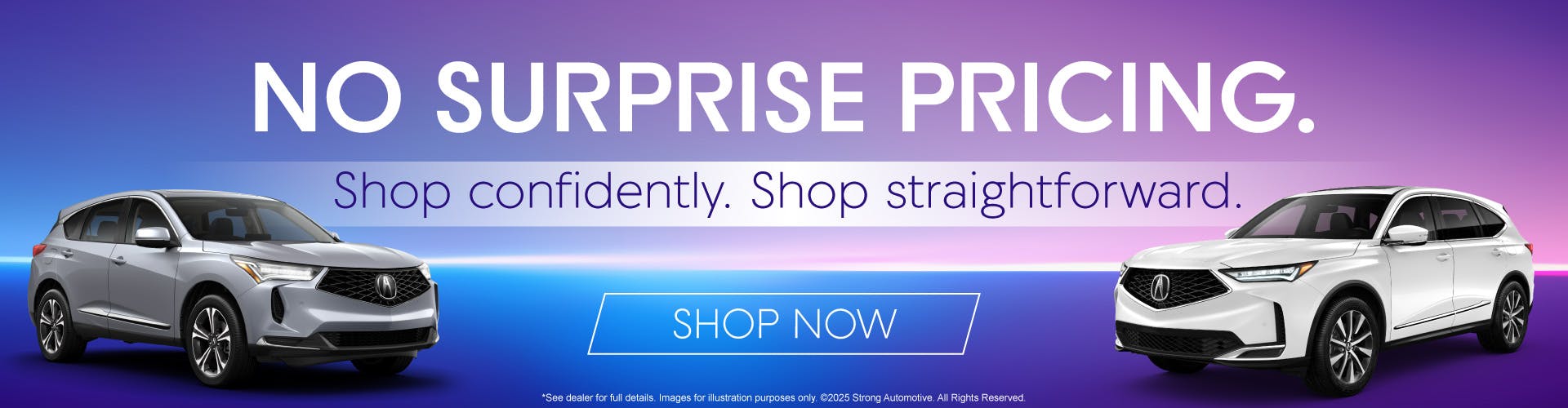 SAM – no surprise pricing