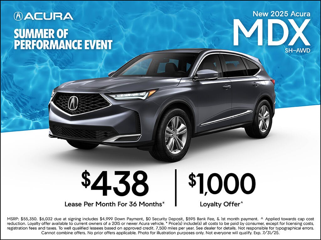 New 2025 Acura MDX SH-AWD | Advantage Acura