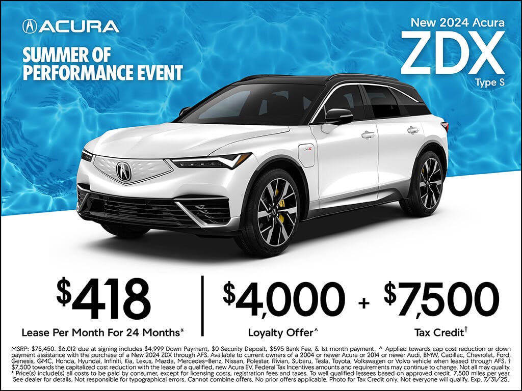 New 2025 Acura ZDX Type S | Advantage Acura