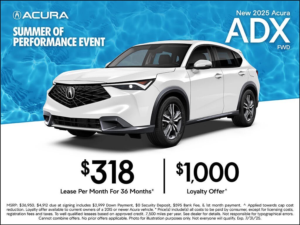 New 2025 Acura ADX FWD | Advantage Acura