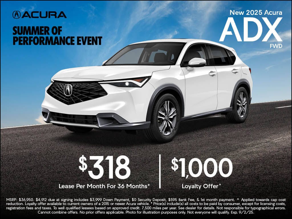 New 2025 Acura ADX FWD | Advantage Acura