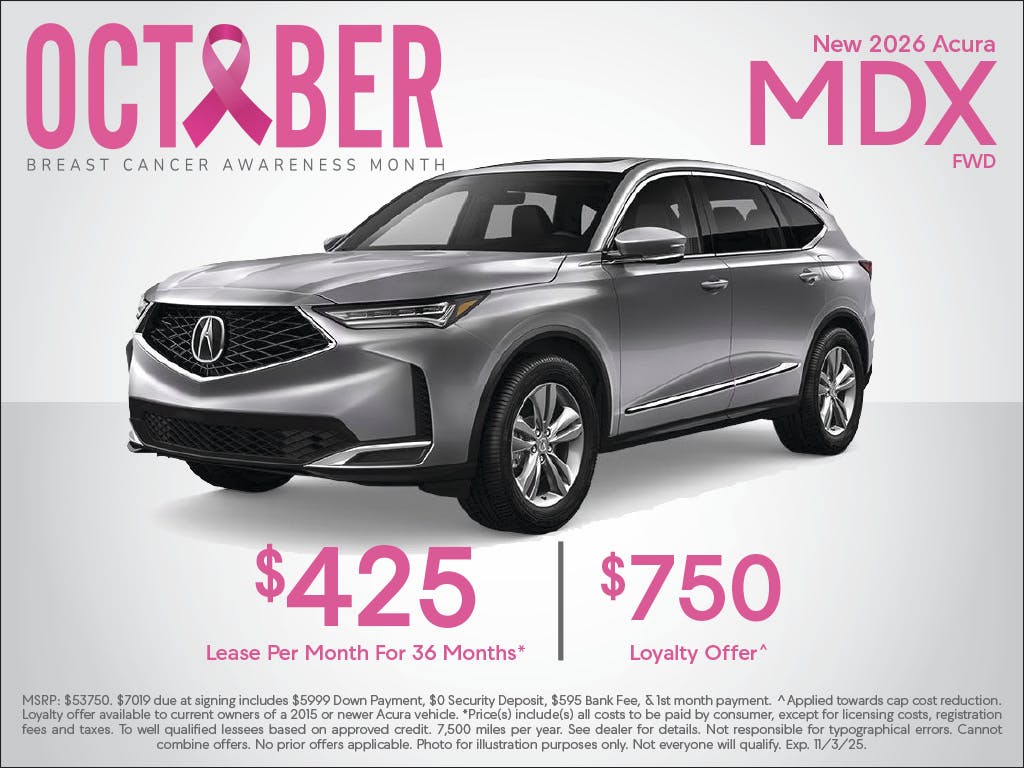 New 2026 Acura MDX FWD | Advantage Acura