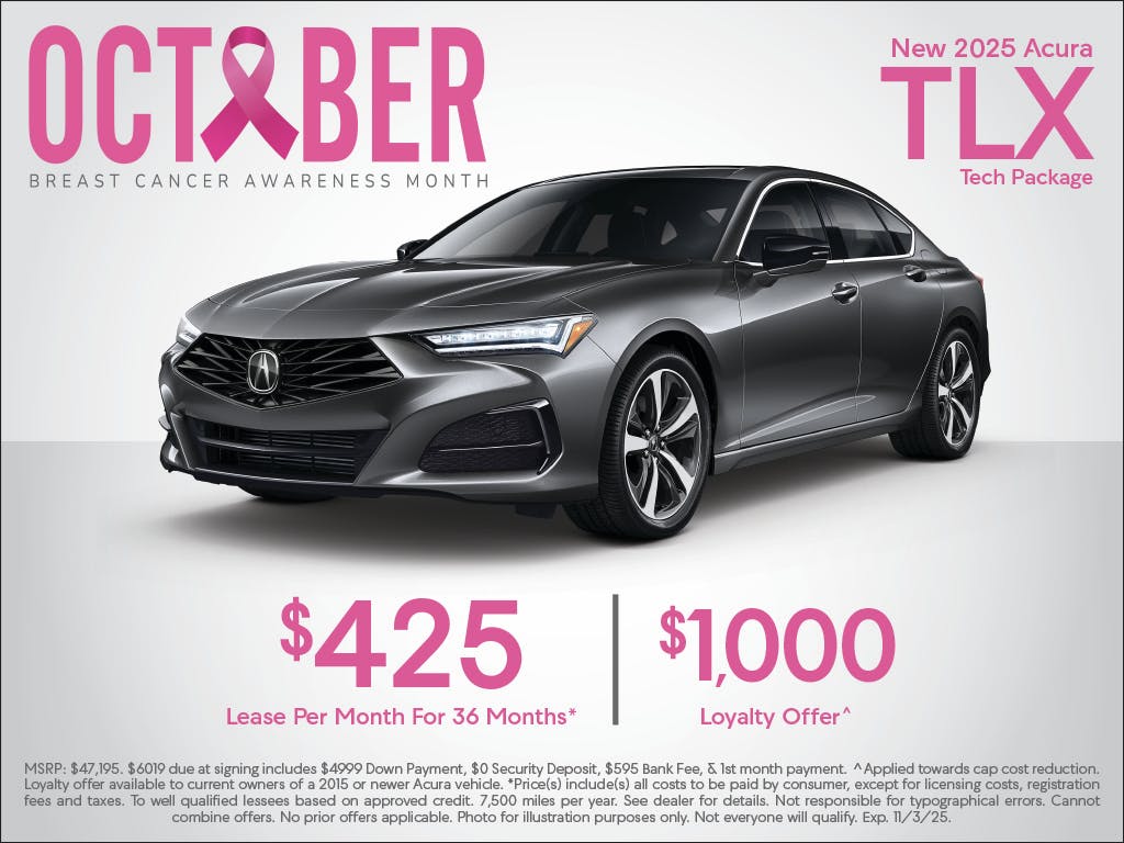 New 2025 Acura TLX Tech Package | Advantage Acura