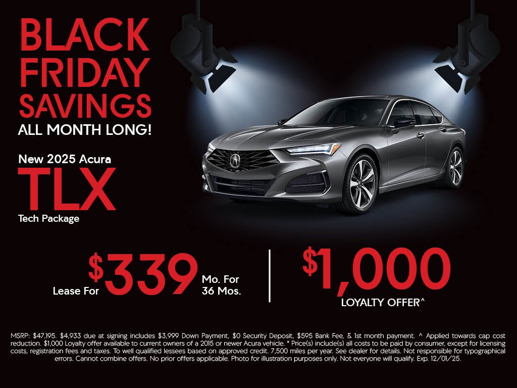 New 2025 Acura TLX Tech Package | Advantage Acura