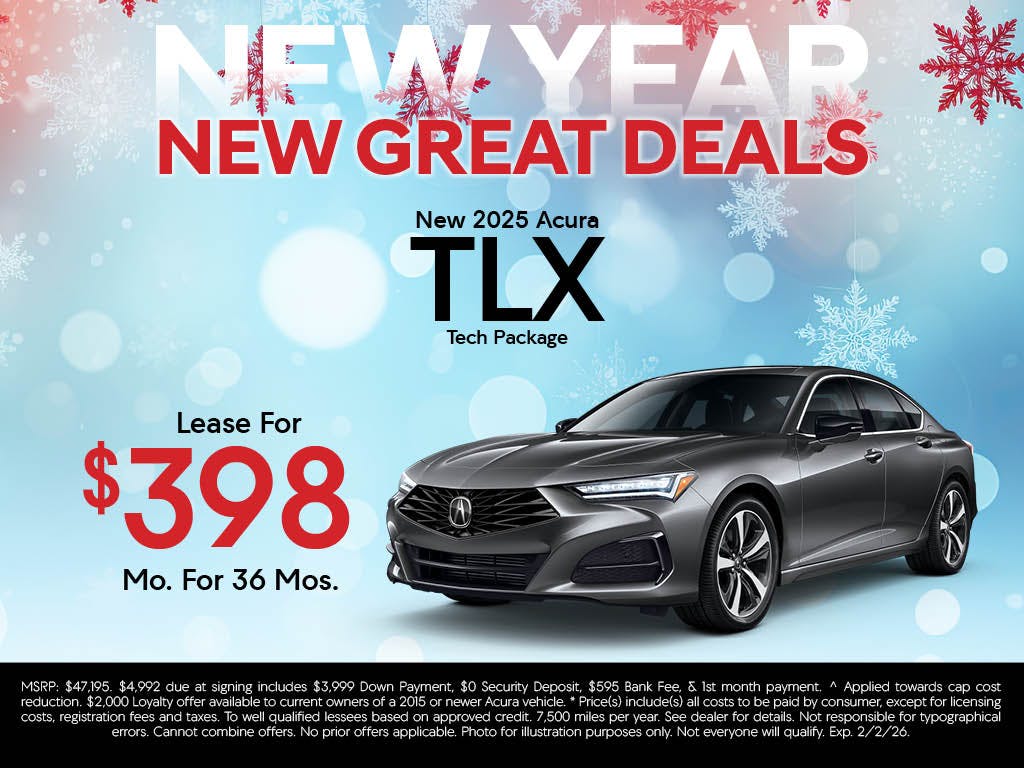 New 2025 Acura TLX Tech Package | Advantage Acura