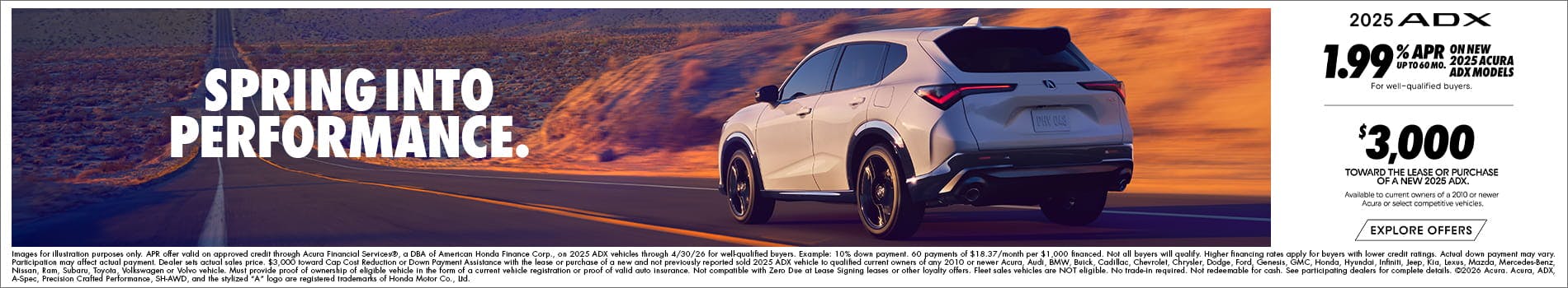 March ADX Dual Offer