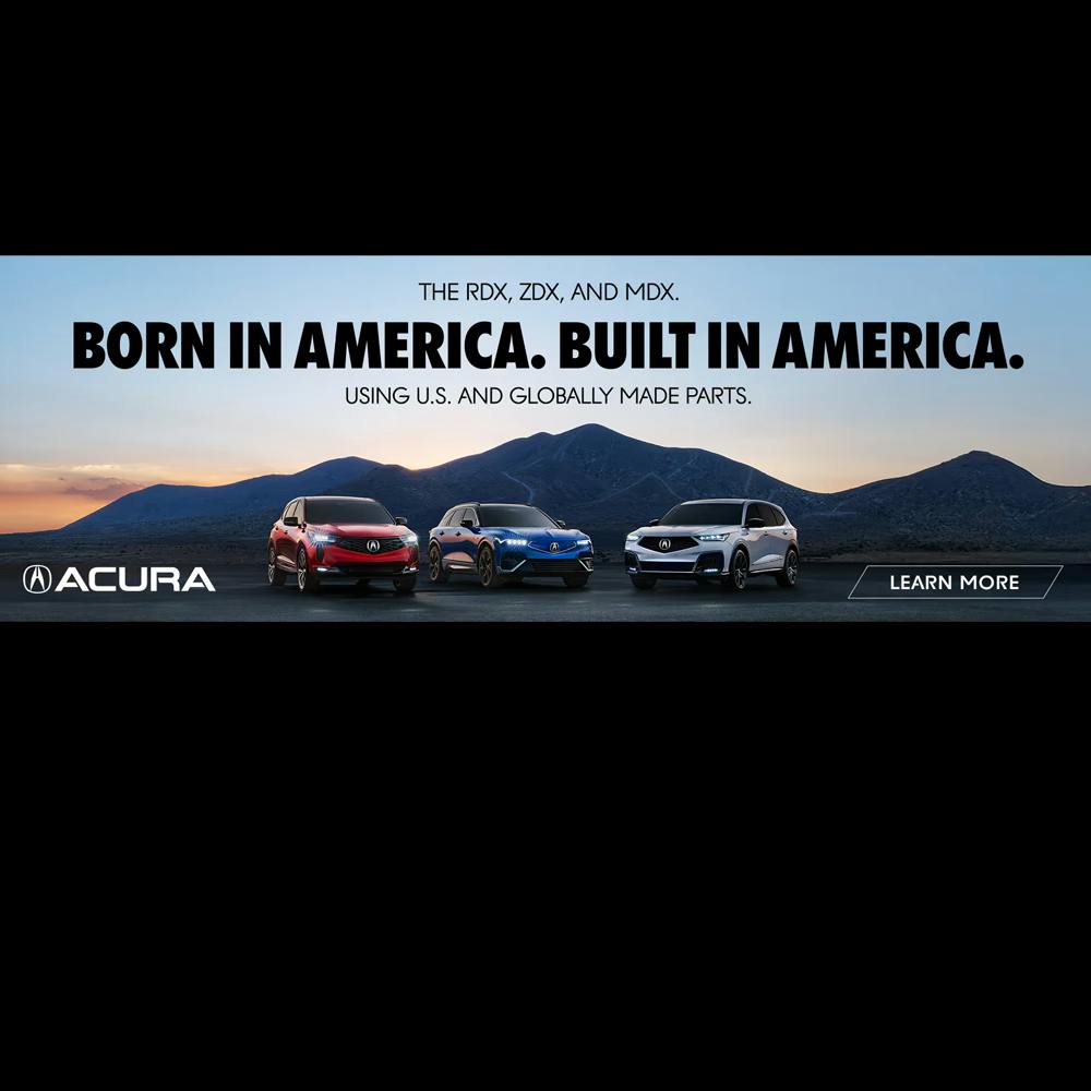 Born in America. Built in America.