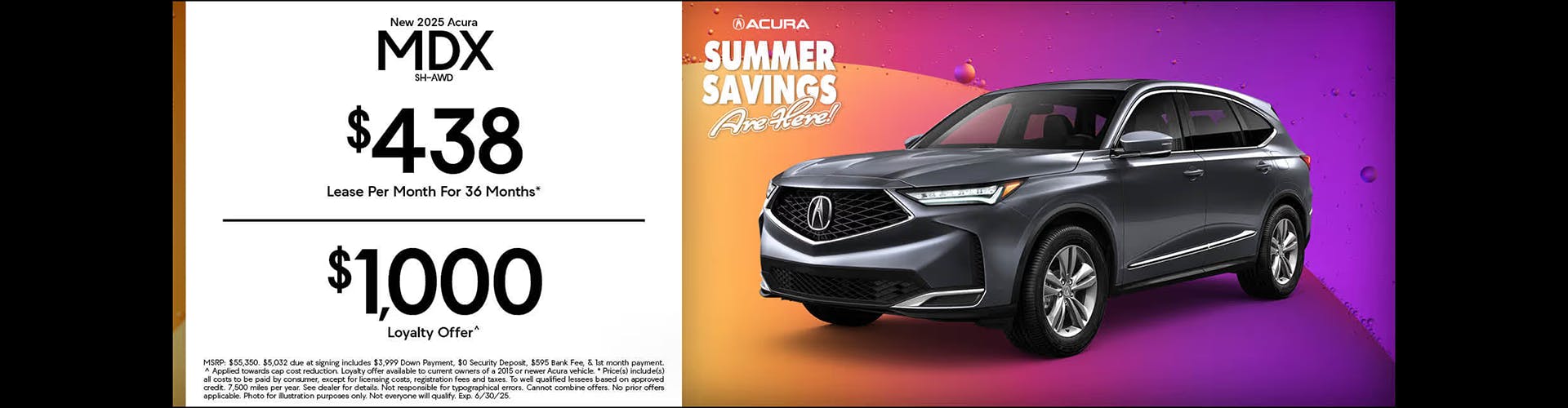 MDX Summer of Performance