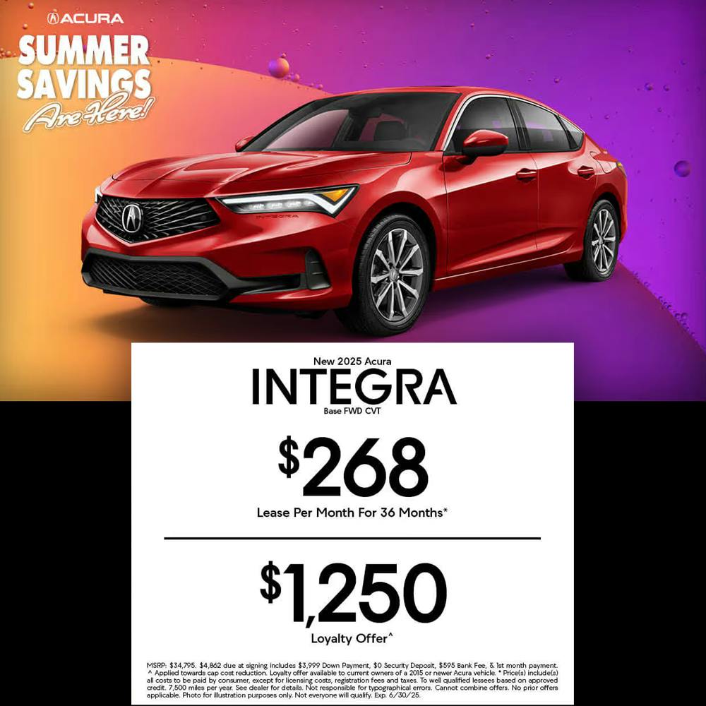 Integra Summer of Performance