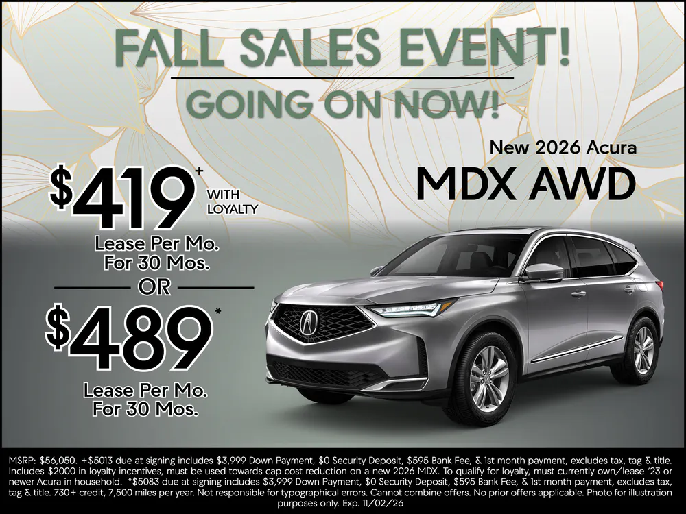 New 2026 Acura MDX AWD | Advantage Acura