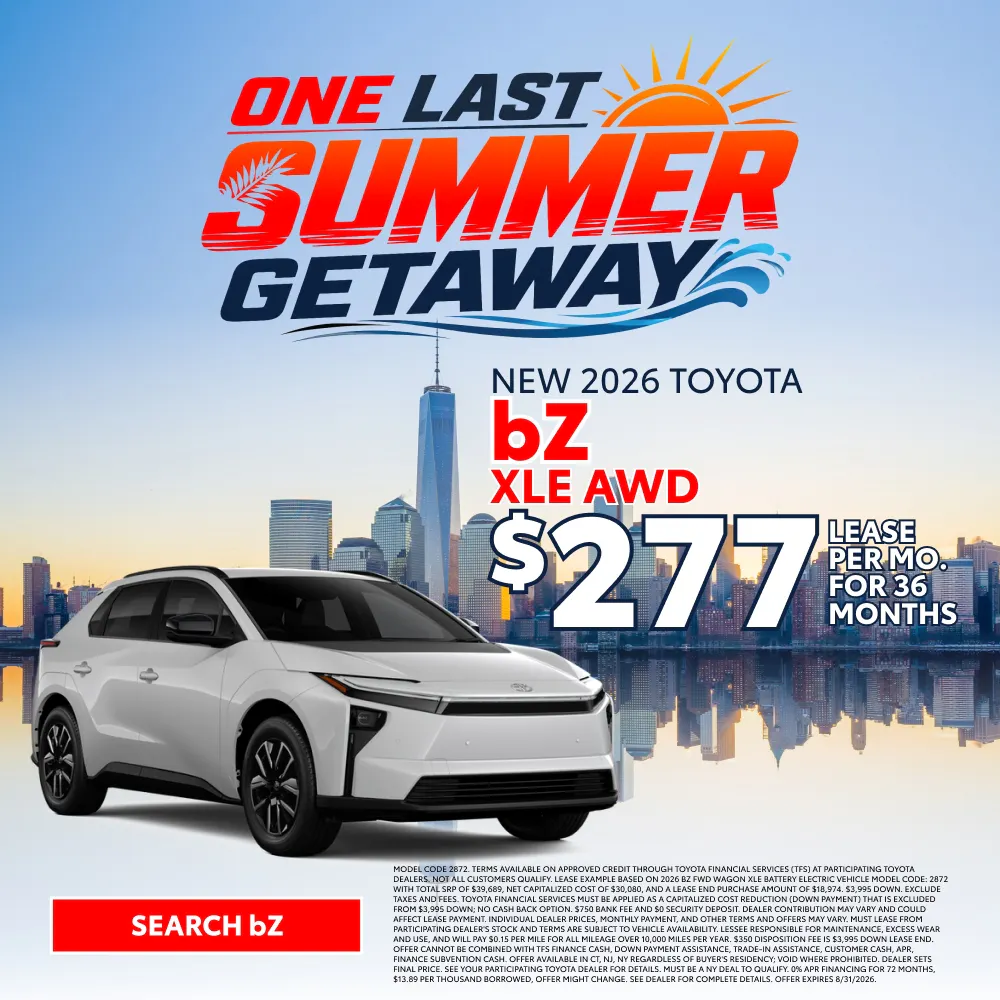 2026 Toyota bZ XLE | Advantage Toyota of Valley Stream