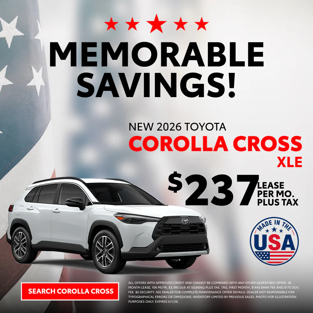 2026 Toyota Corolla Cross L AWD | Advantage Toyota of Valley Stream