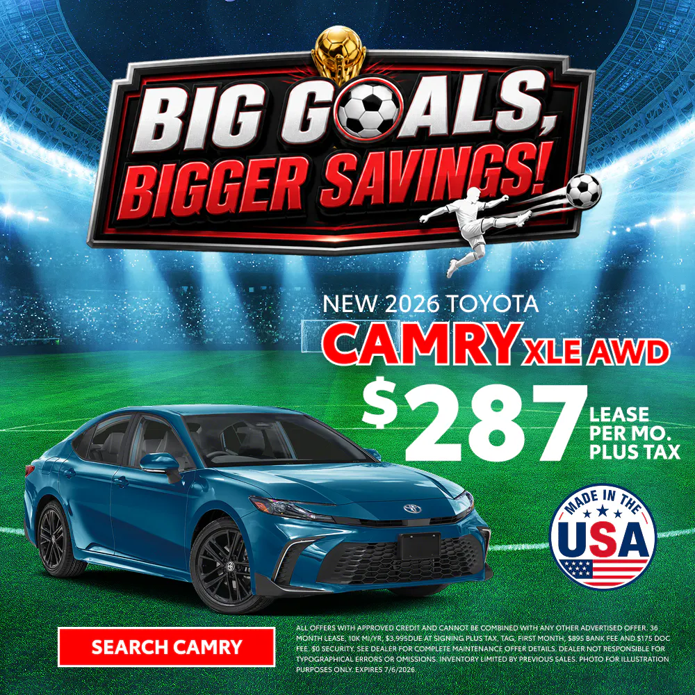 2026 Toyota Camry XLE AWD | Advantage Toyota of Valley Stream