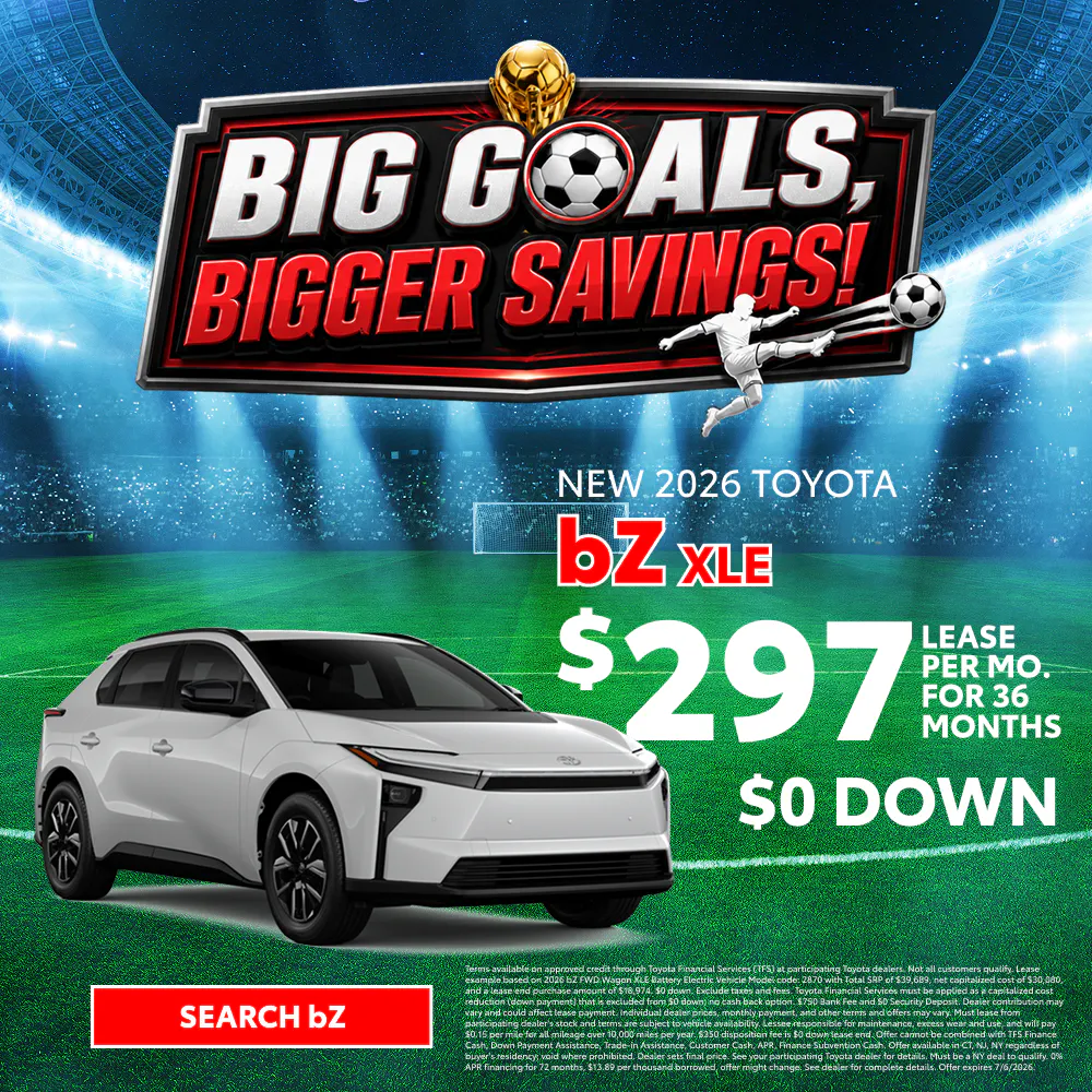 2026 Toyota bZ XLE | Advantage Toyota of Valley Stream