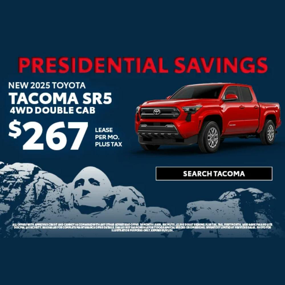 2026 Toyota Tacoma SR5 4WD Double Cab | Advantage Toyota of Valley Stream