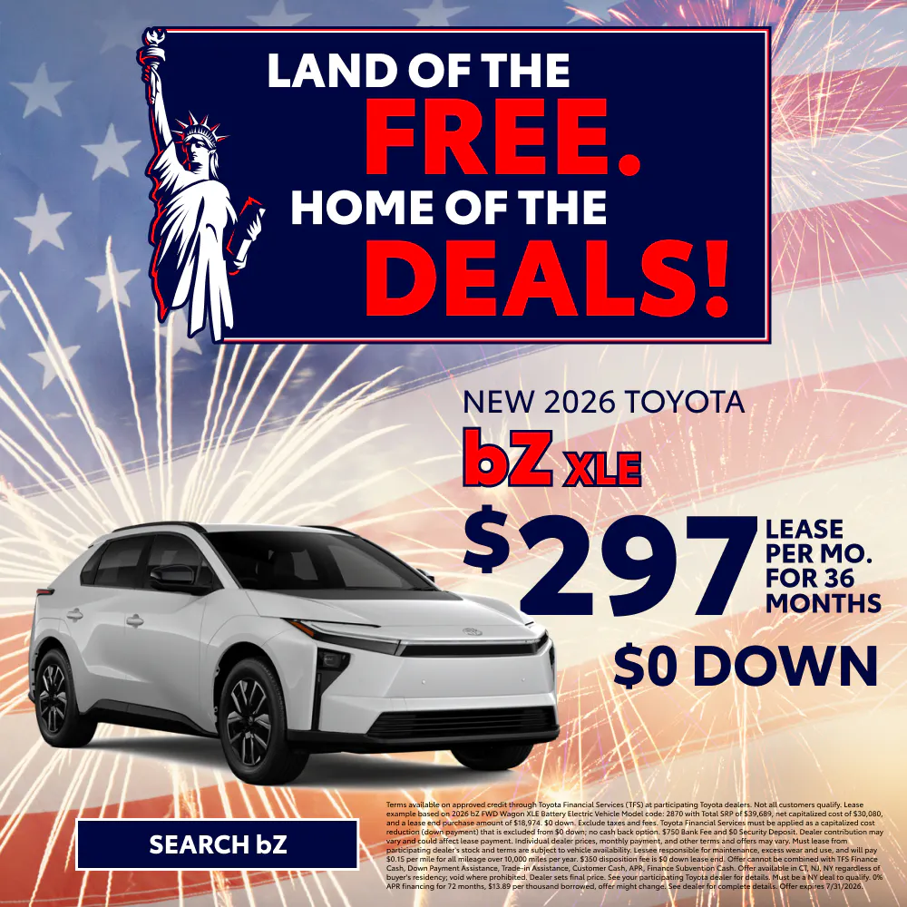 2026 Toyota bZ XLE | Advantage Toyota of Valley Stream