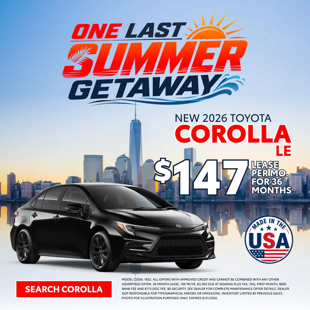 2026 Toyota Corolla LE | Advantage Toyota of Valley Stream