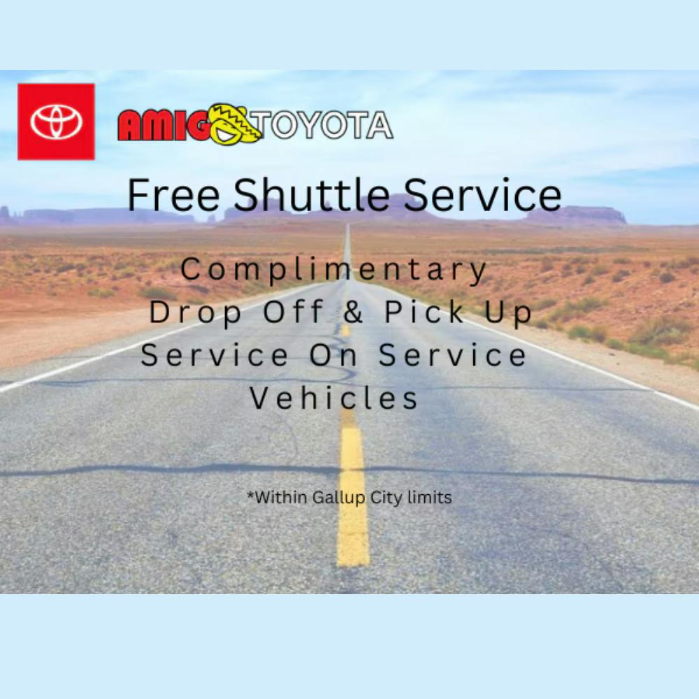Free Shuttle Service | Amigo Toyota