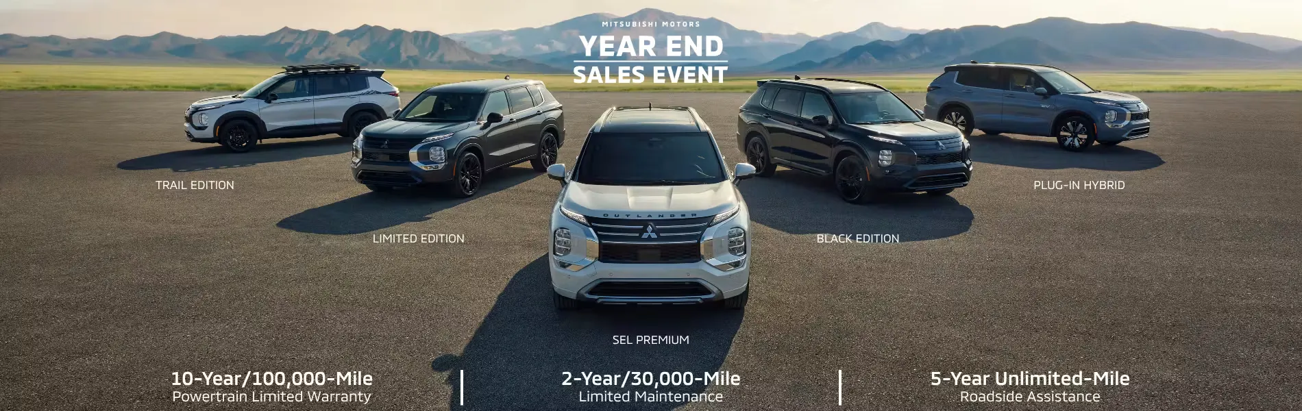 Mitsubishi Motors Year End Sales Event