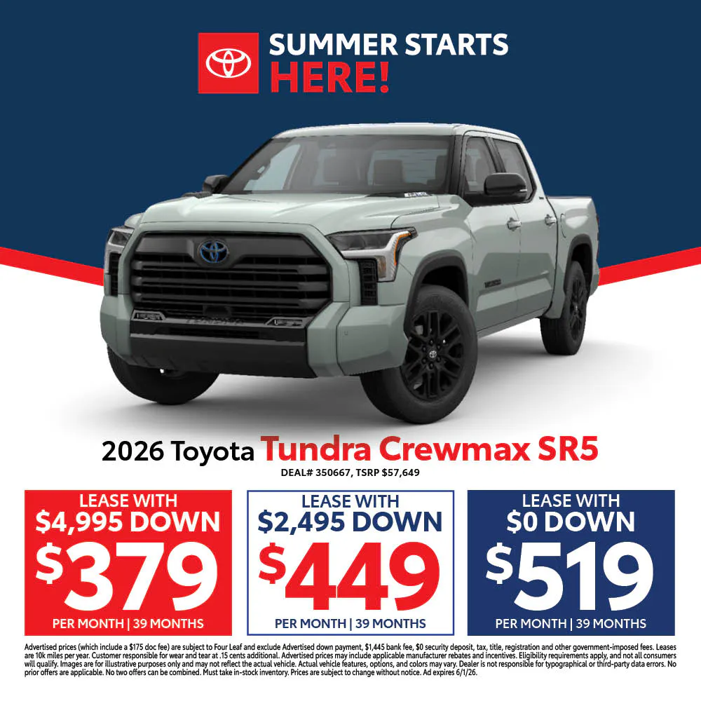 2026 Tundra Crewmax SR5 | Atlantic Toyota NY