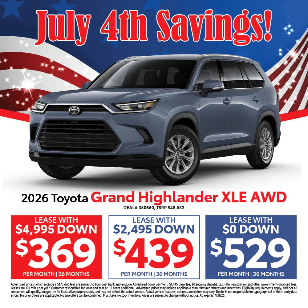 2026 Toyota Grand Highlander XLE AWD | Atlantic Toyota NY