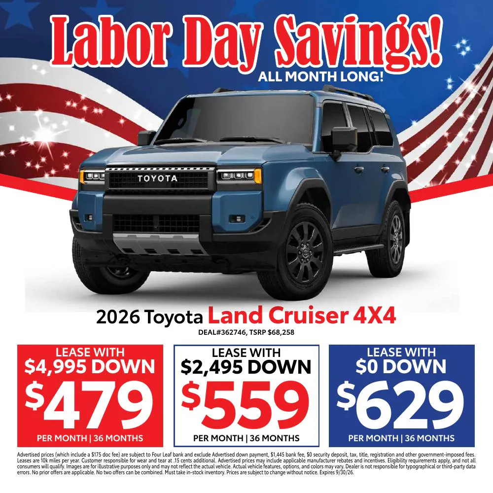 2026 Toyota Land Cruiser 4×4 | Atlantic Toyota NY