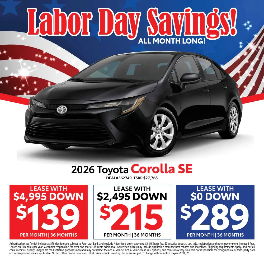 2026 Toyota Corolla SE | Atlantic Toyota NY
