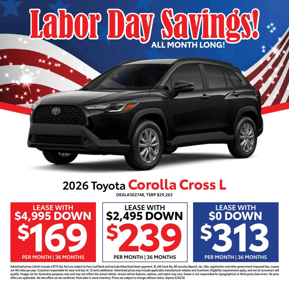 2026 Toyota Corolla Cross L | Atlantic Toyota NY
