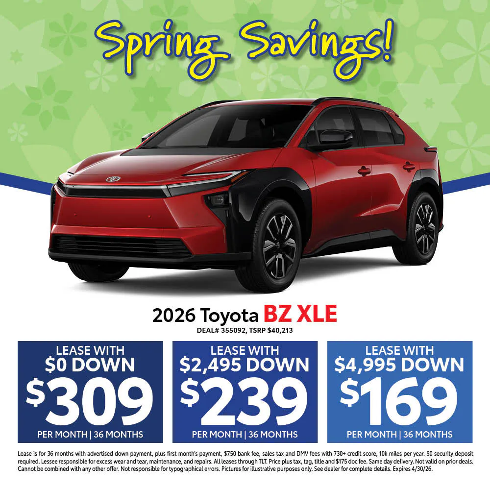 2026 Toyota BZ XLE | Atlantic Toyota NY