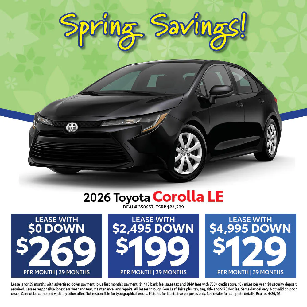 2026 Toyota Corolla LE | Atlantic Toyota NY
