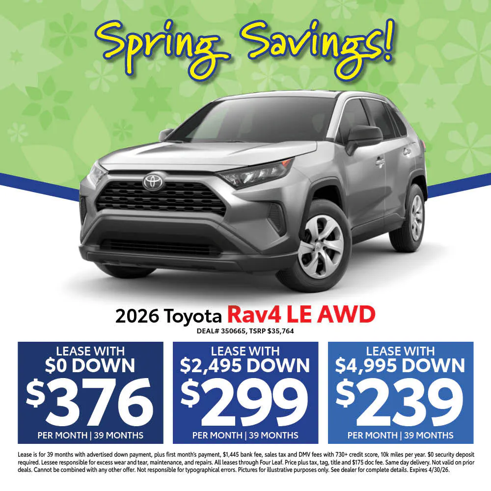 2026 Toyota RAV4 LE AWD | Atlantic Toyota NY