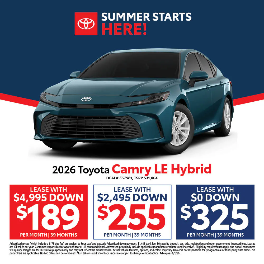 2026 Camry LE Hybrid | Atlantic Toyota NY