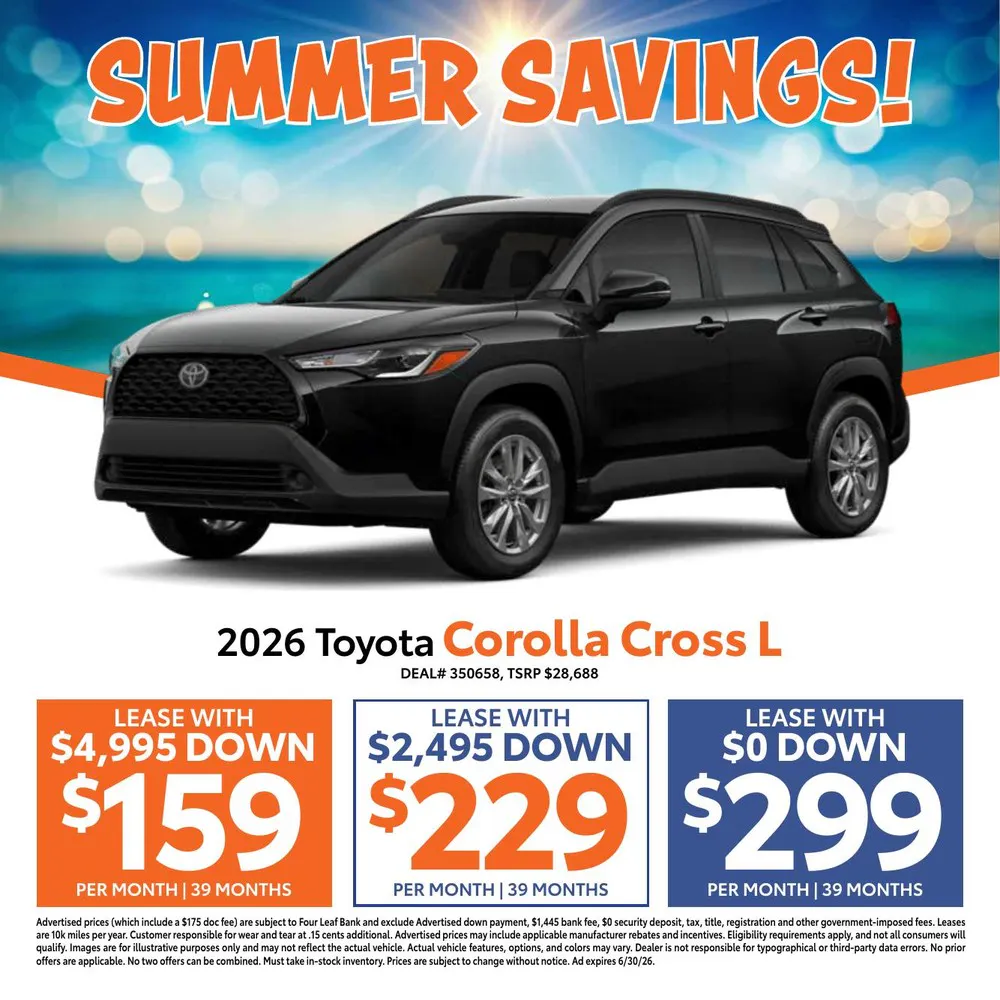 2026 Toyota Corolla Cross L | Atlantic Toyota NY
