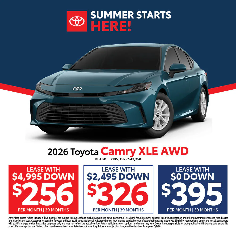 2026 Camry XLE AWD | Atlantic Toyota NY