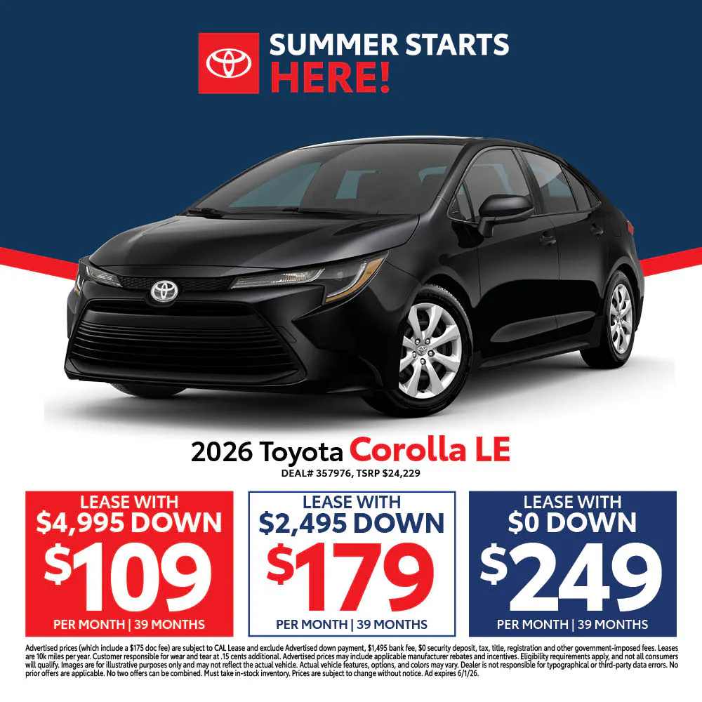 2026 Corolla LE | Atlantic Toyota NY