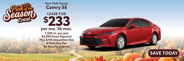 New 2026 Toyota Camry SE | Atlantic Toyota