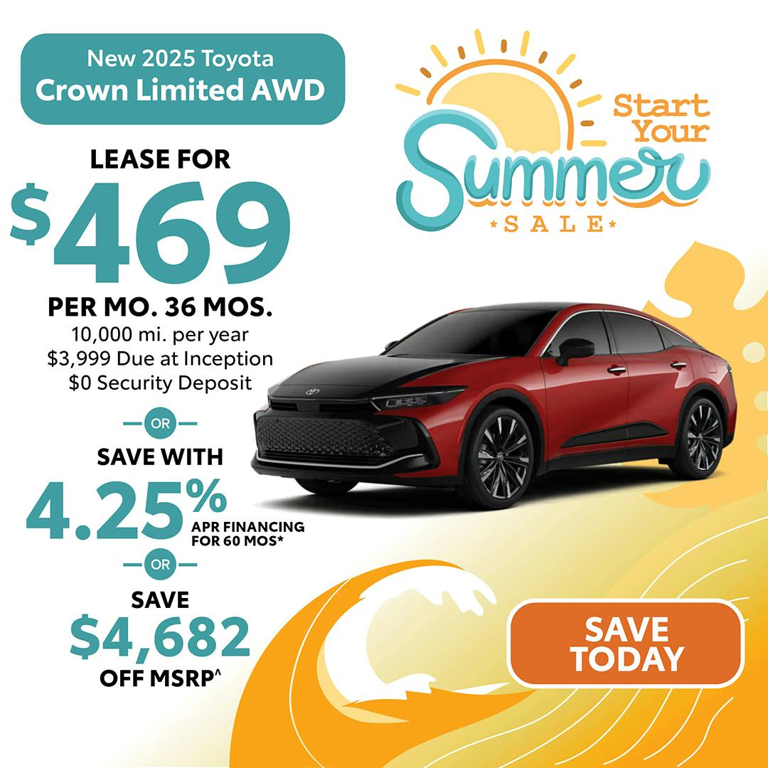New 2025 Toyota Crown Limited AWD | Atlantic Toyota