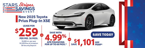 New 2025 Toyota Prius Plug-In XSE | Atlantic Toyota