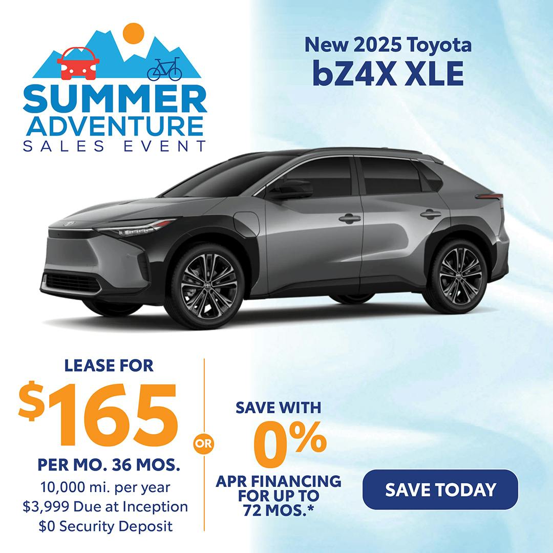 New 2025 Toyota bZ4X XLE | Atlantic Toyota