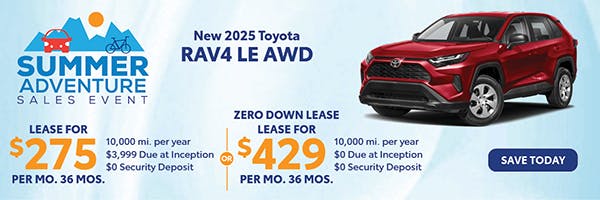 New 2025 Toyota RAV4 LE AWD | Atlantic Toyota